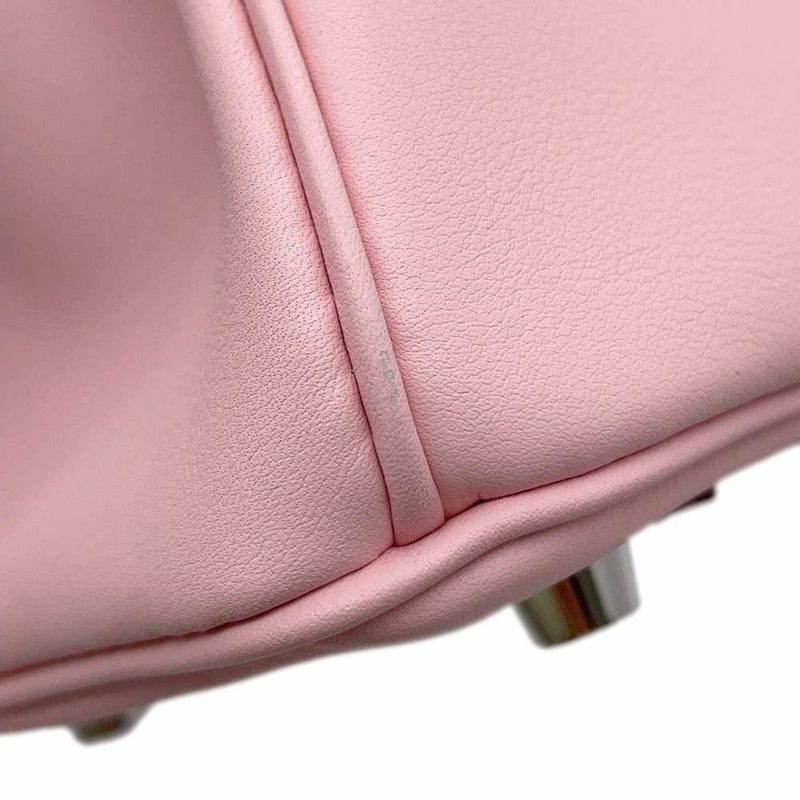 エルメス バーキン25 ローズサクラ/シルバー金具 スイフト D刻印 HERMES ハンドバッグ