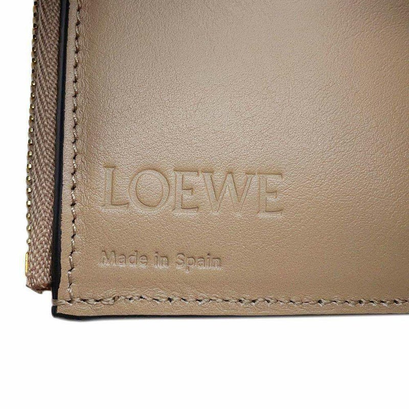 ロエベ 三つ折り財布 アナグラム スモール バーティカル ウォレット C660S86X04 LOEWE 財布