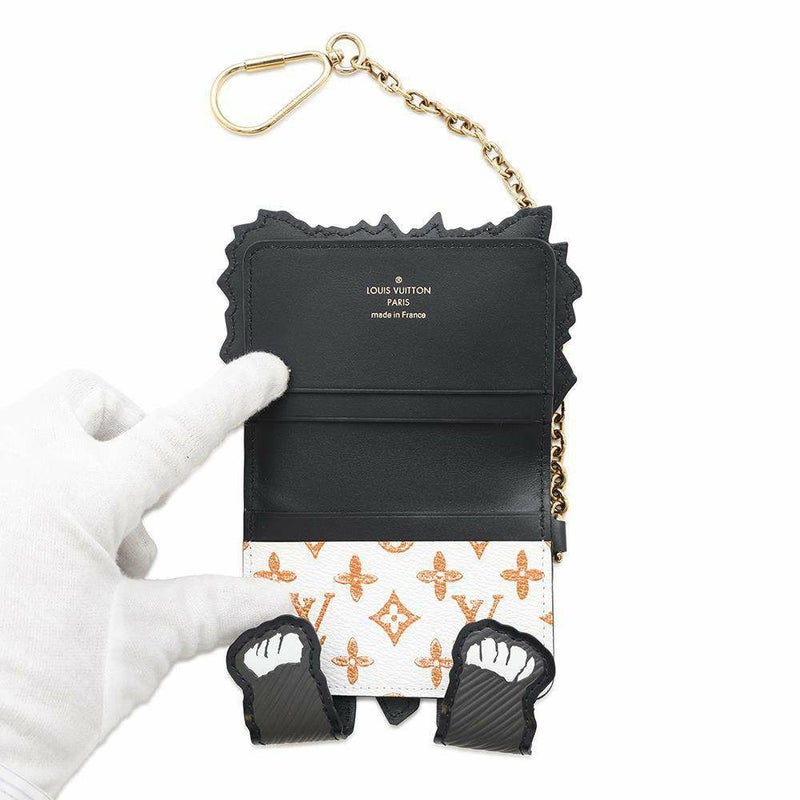 ルイヴィトン カードケース エピ キャットグラム・カードホルダー M63898 ヴィトン パスケース 名刺入れ ネコ