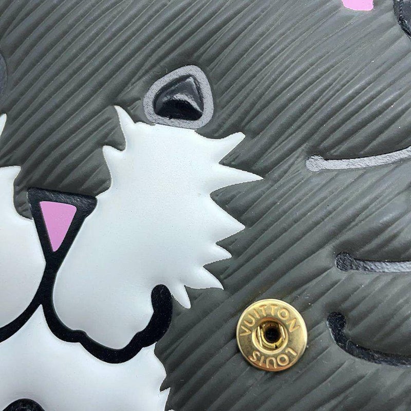 ルイヴィトン カードケース エピ キャットグラム・カードホルダー M63898 ヴィトン パスケース 名刺入れ ネコ