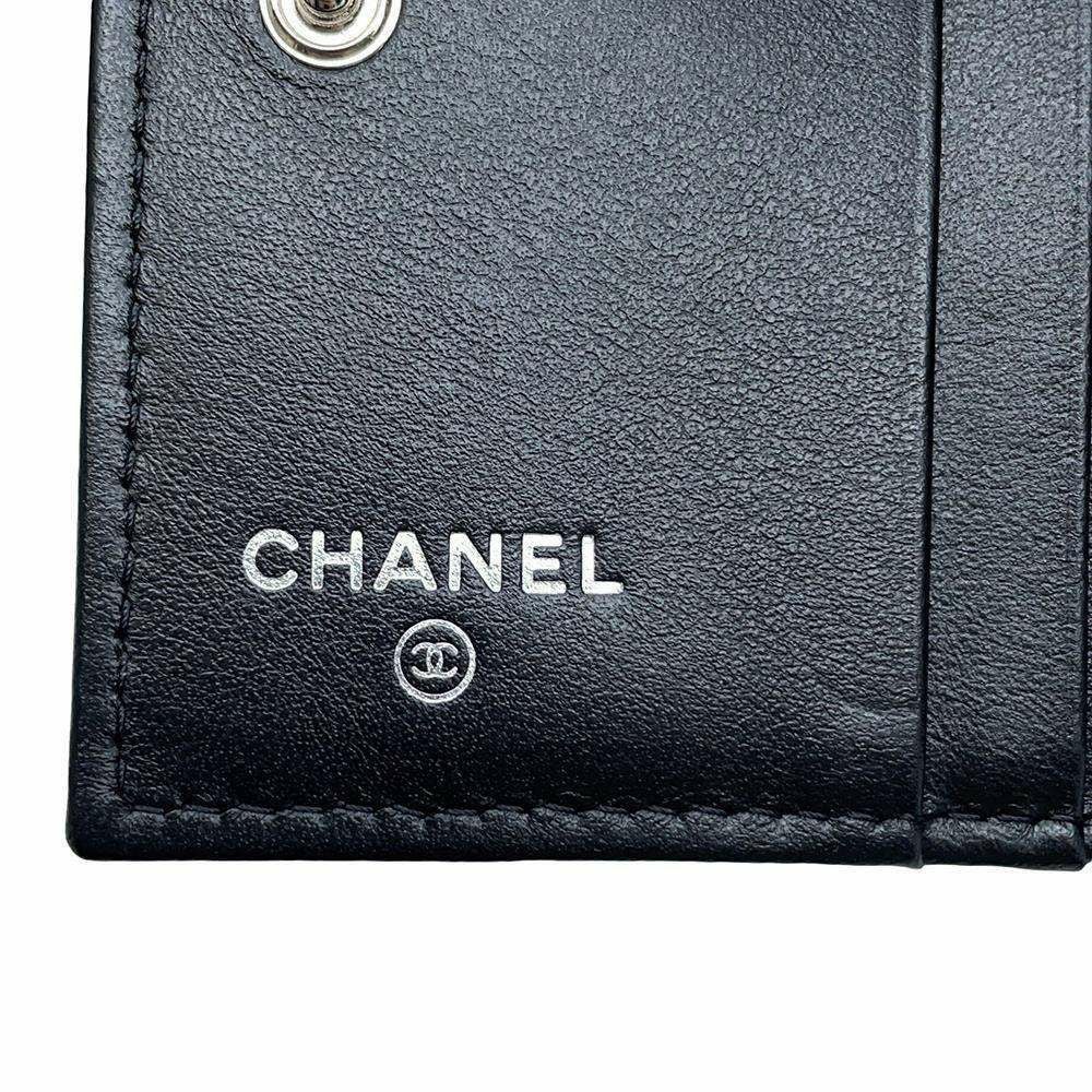 シャネル（CHANEL）クラシックスモールウォレット　28R2512 クラシック スモール フラップ ウォレット - ラムスキン、ブラック