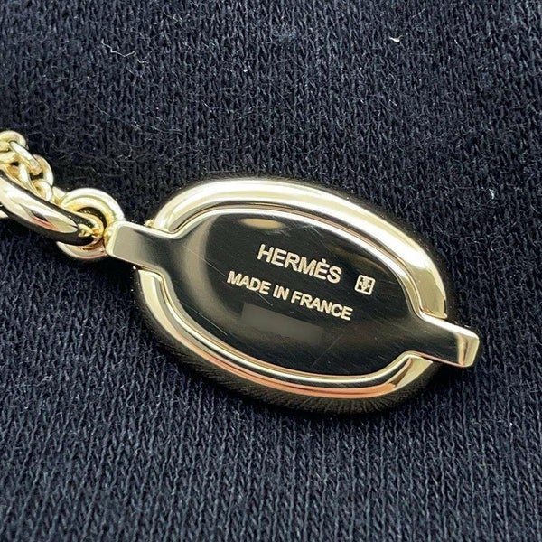 エルメス ネックレス ペンダント ミニ・マイヨン PM HERMES アクセサリー 黒