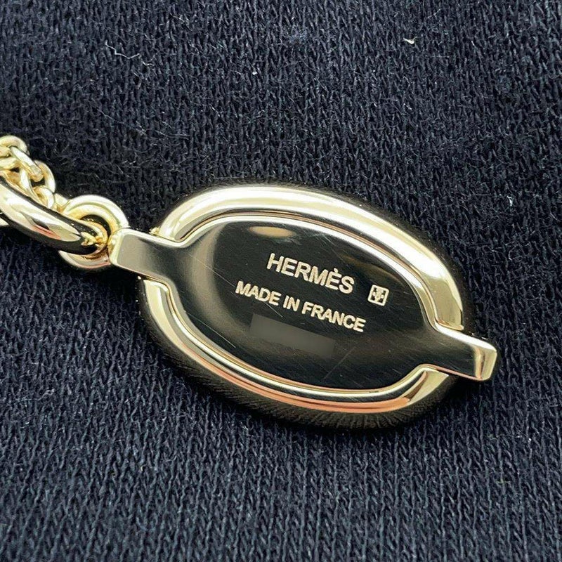 エルメス ネックレス ペンダント ミニ・マイヨン PM HERMES アクセサリー 黒