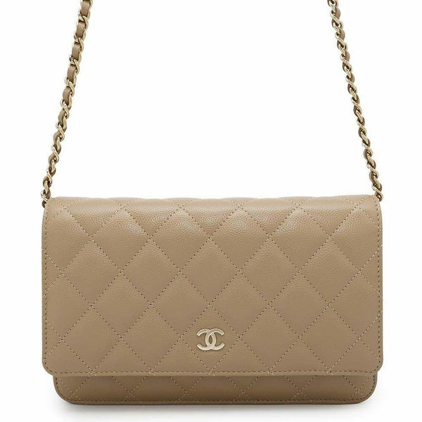 シャネル チェーンウォレット クラシック マトラッセ ココマーク キャビアスキン AP0250 CHANEL 財布