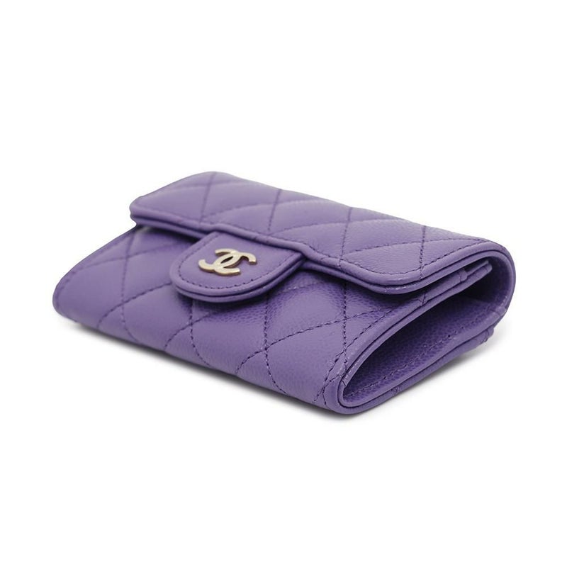 シャネル カードケース マトラッセ クラシックカードケース ココマーク キャビアスキン AP0214 CHANEL 名刺入れ