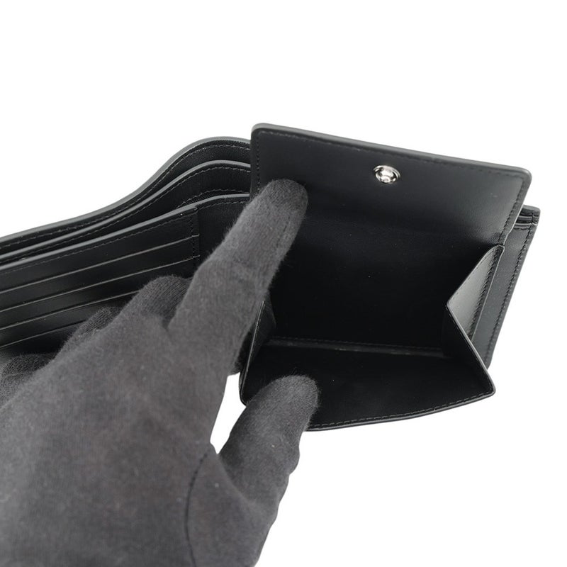 ロエベ 二つ折り財布 バイフォールド コインウォレット ソフトグレインカーフレザー C660501X03 LOEWE 財布 メンズ 黒