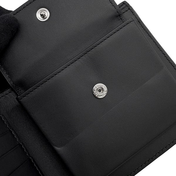 ロエベ 二つ折り財布 バイフォールド コインウォレット ソフトグレインカーフレザー C660501X03 LOEWE 財布 メンズ 黒