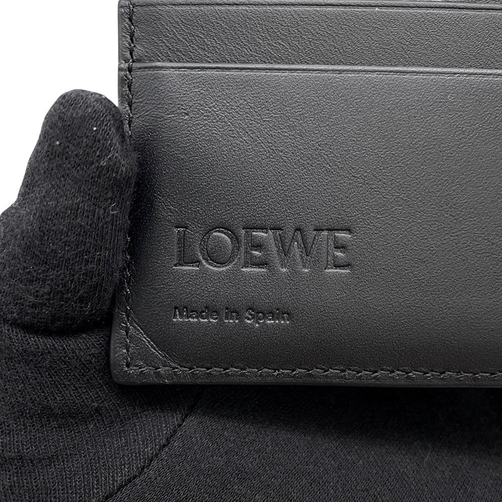 ロエベ 二つ折り財布 バイフォールド コインウォレット ソフトグレイン