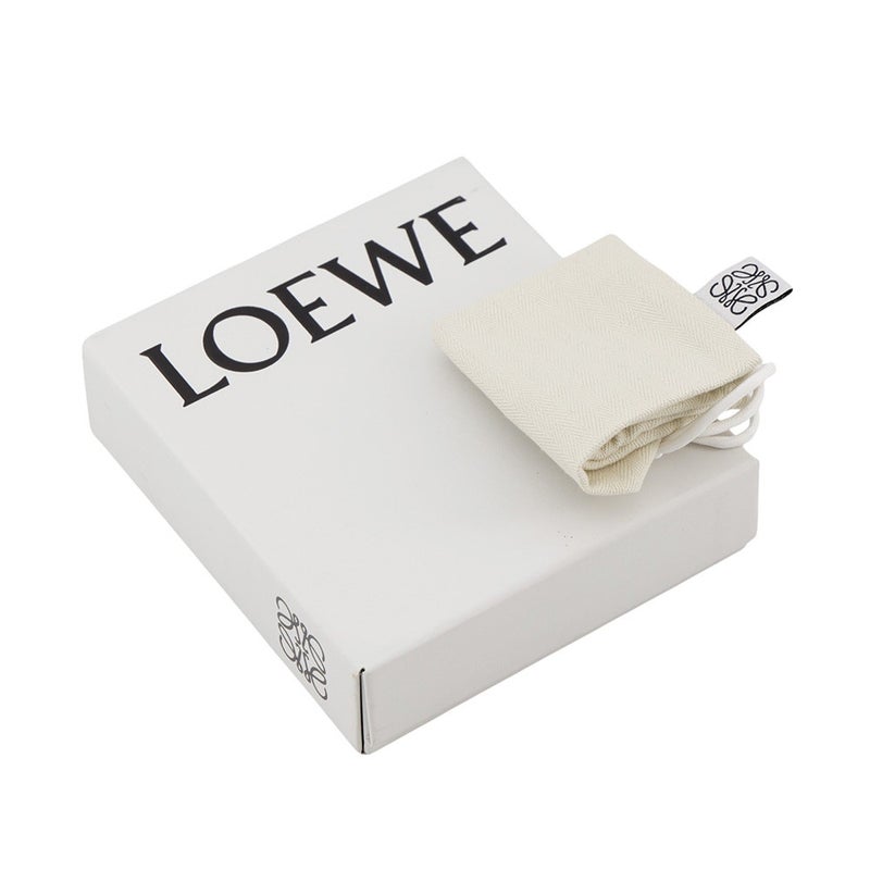 ロエベ 二つ折り財布 バイフォールド コインウォレット ソフトグレインカーフレザー C660501X03 LOEWE 財布 メンズ 黒