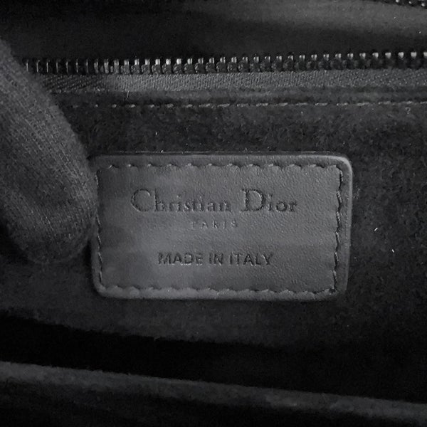 クリスチャン・ディオール ハンドバッグ レディディオール カナージュ ラージ M0566SLOI Christian Dior 2way 黒