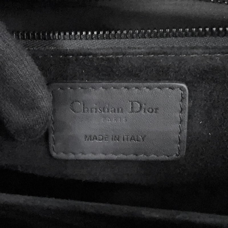 クリスチャン・ディオール ハンドバッグ レディディオール カナージュ ラージ M0566SLOI Christian Dior 2way 黒