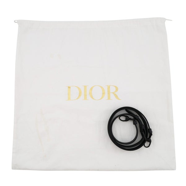 クリスチャン・ディオール ハンドバッグ レディディオール カナージュ ラージ M0566SLOI Christian Dior 2way 黒