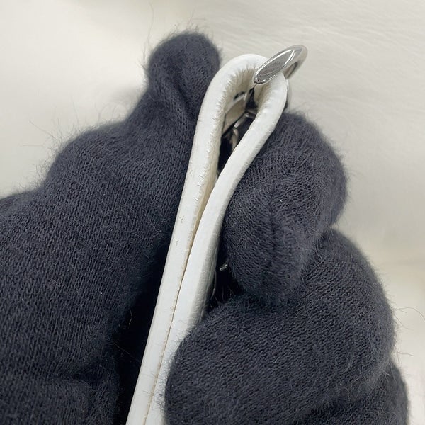 メゾンマルジェラ チェーンショルダーバッグ グラムスラム バケットバッグ レザー S56WG0111 Maison Margiela 白