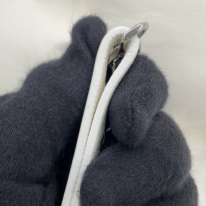 メゾンマルジェラ チェーンショルダーバッグ グラムスラム バケットバッグ レザー S56WG0111 Maison Margiela 白