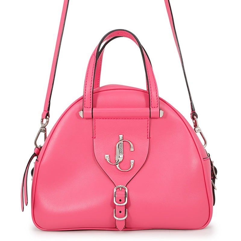 ジミーチュウ ハンドバッグ ヴァレンヌ ボーリングバッグ スモール レザー JIMMY CHOO 2way