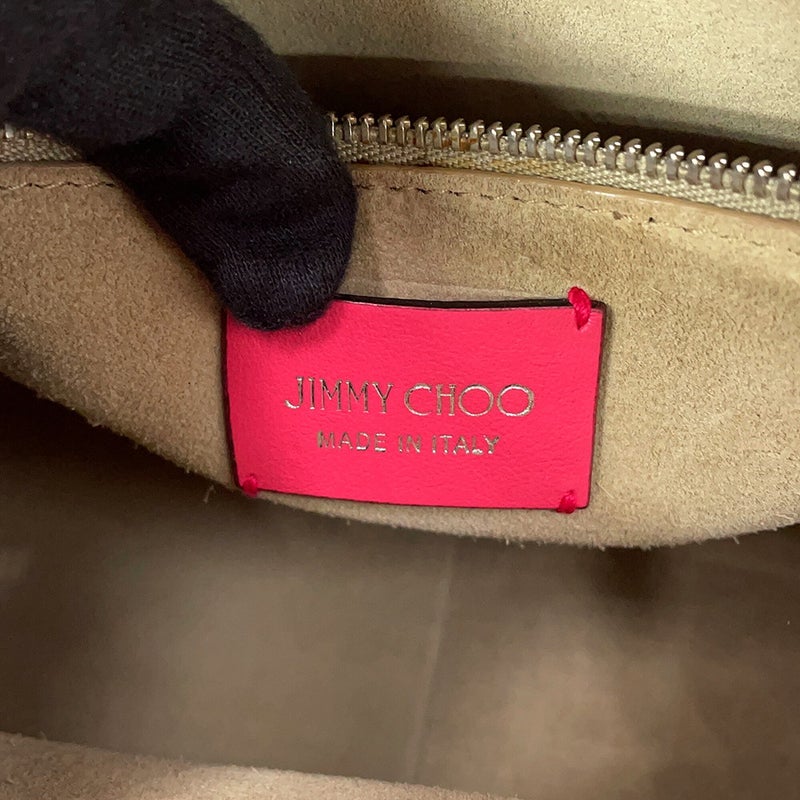 ジミーチュウ ハンドバッグ ヴァレンヌ ボーリングバッグ スモール レザー JIMMY CHOO 2way
