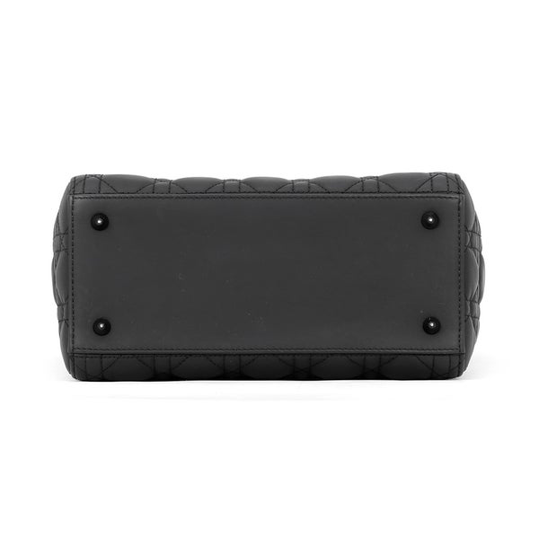 クリスチャン・ディオール ハンドバッグ レディディオール カナージュ ミディアム M0565SLOI 2way 黒
