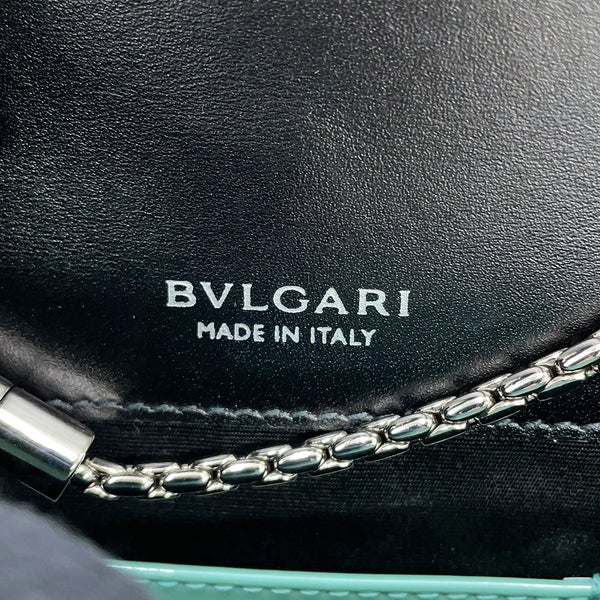 ブルガリ チェーンショルダーバッグ セルペンティ フォーエバー スモール パテントレザー BVLGARI