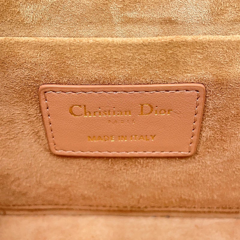 クリスチャン・ディオール ハンドバッグ カナージュ トラベル ヴァニティ スモール ラムスキン S5488UNTR Christian Dior 2way