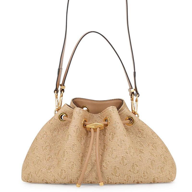 ジミーチュウ ハンドバッグ シンチ ミディアム ラフィア JIMMY CHOO 2way