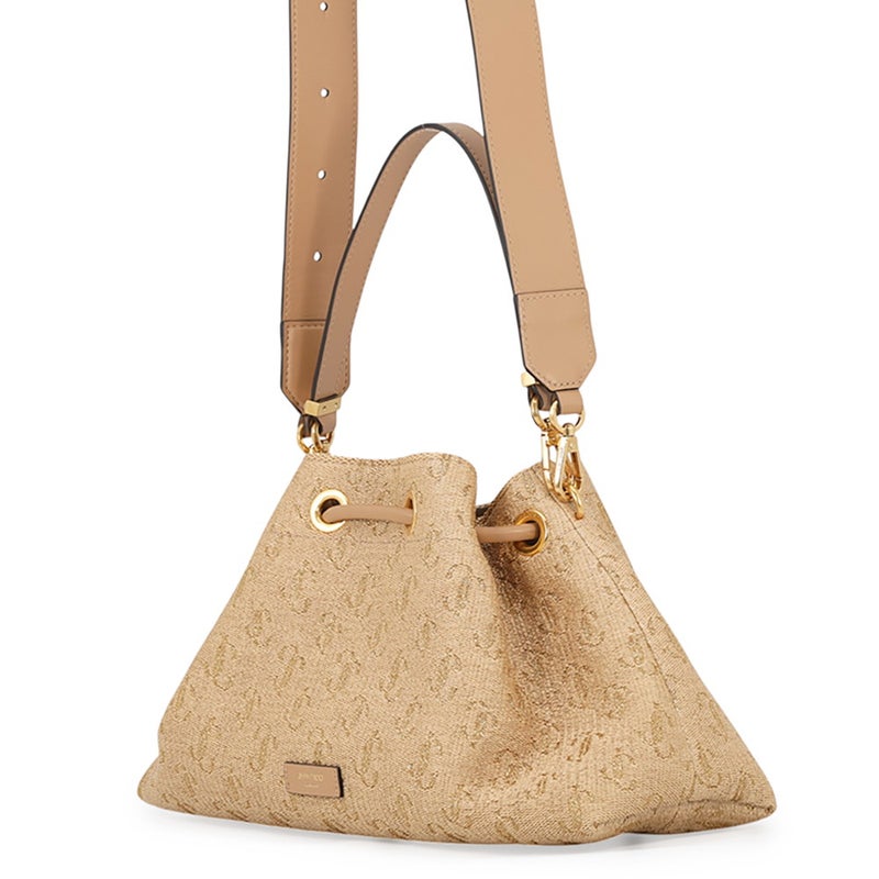 ジミーチュウ ハンドバッグ シンチ ミディアム ラフィア JIMMY CHOO 2way