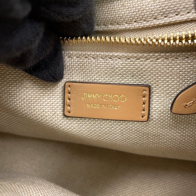 ジミーチュウ ハンドバッグ シンチ ミディアム ラフィア JIMMY CHOO 2way