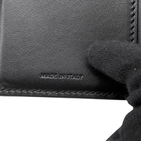 セリーヌ 三つ折り財布 ファイン ストラップウォレット ニノ レザー 10M963GHH.38NO CELINE 財布 黒