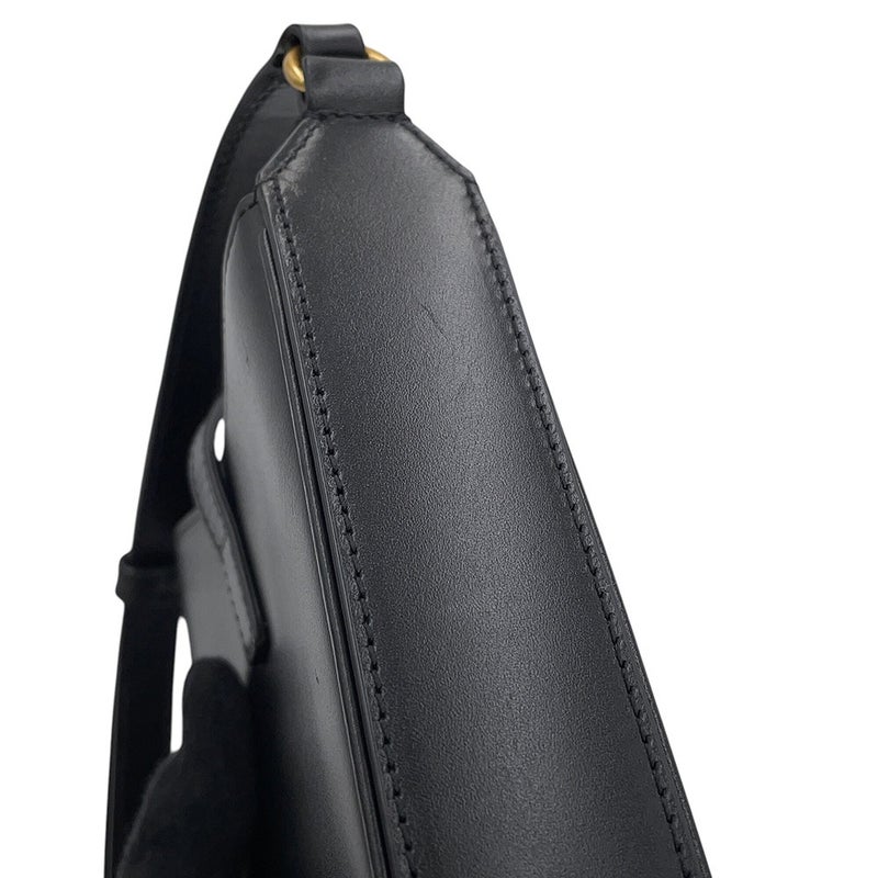 サンローランパリ ショルダーバッグ LE 5 A 7 ミニ バーティカル カーフレザー 735214 SAINT LAURENT PARIS 黒
