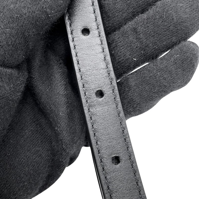サンローランパリ ショルダーバッグ LE 5 A 7 ミニ バーティカル カーフレザー 735214 SAINT LAURENT PARIS 黒