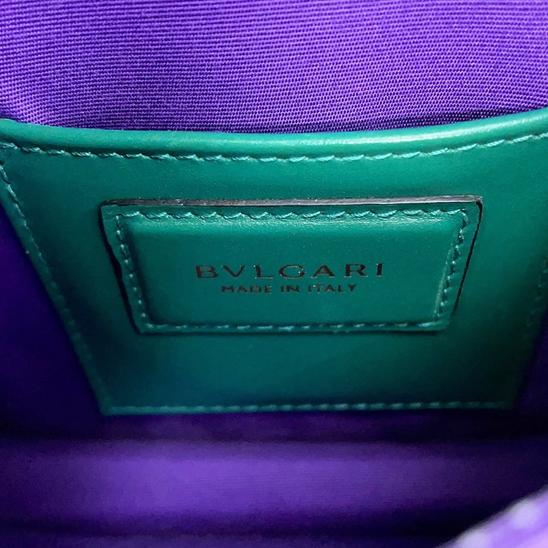 ブルガリ ハンドバッグ セルペンティ フォーエバー トップハンドル カーフレザー 39778 BVLGARI 2way
