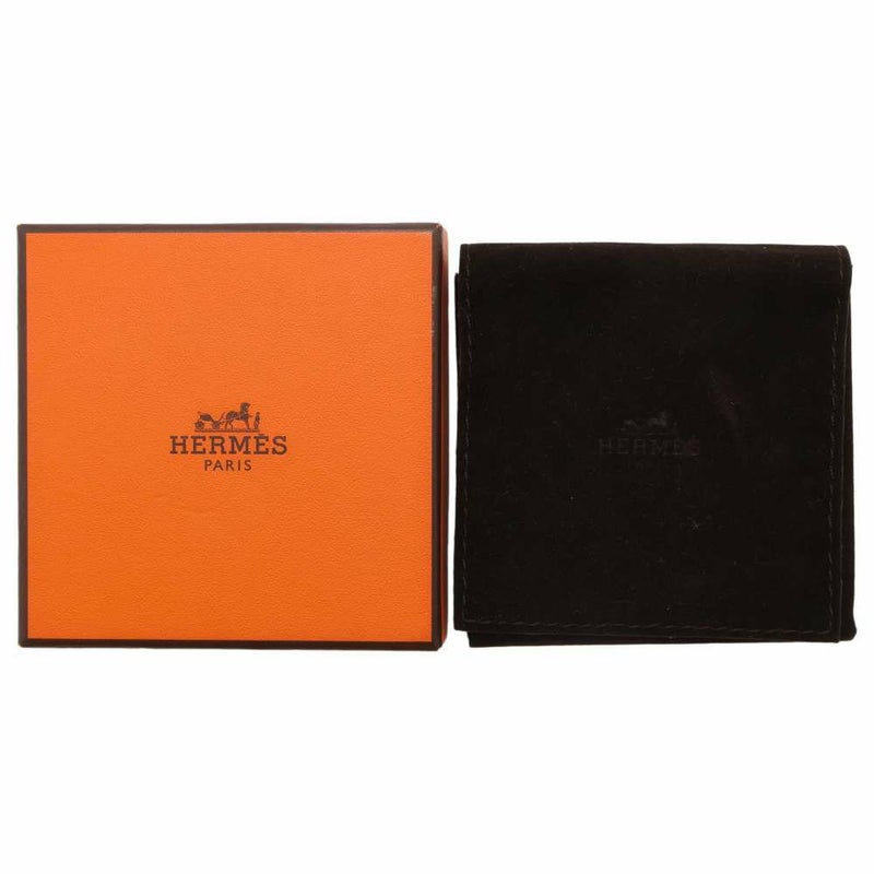 エルメス ブレスレット リヴァル メドール ドゥブルトゥール ゴールド/シルバー金具 スイフト C刻印 サイズT2