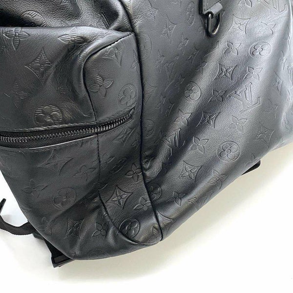 ルイヴィトン リュック モノグラム・シャドウ ディスカバリー バックパック M43680 LOUIS VUITTON メンズ 黒
