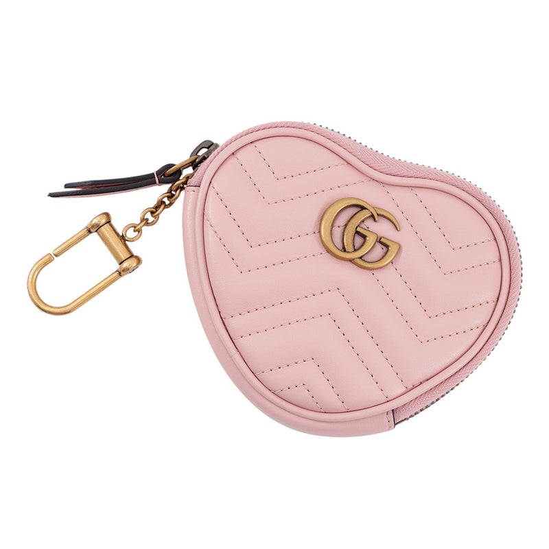 グッチ コインケース ダブルG ハートシェイプ レザー 699517 GUCCI 財布