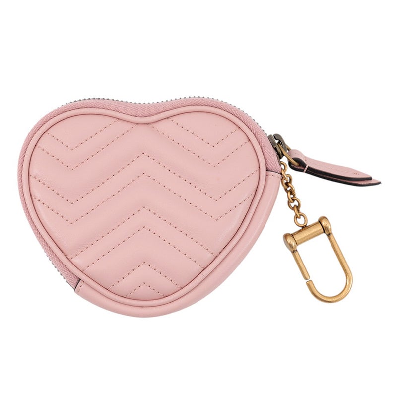 グッチ コインケース ダブルG ハートシェイプ レザー 699517 GUCCI 財布