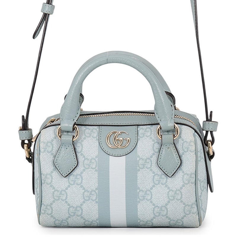 グッチ ショルダーバッグ オフィディア ボストンバッグ スーパーミニ GGスプリーム/レザー781490 GUCCI 2wayハンドバッグ