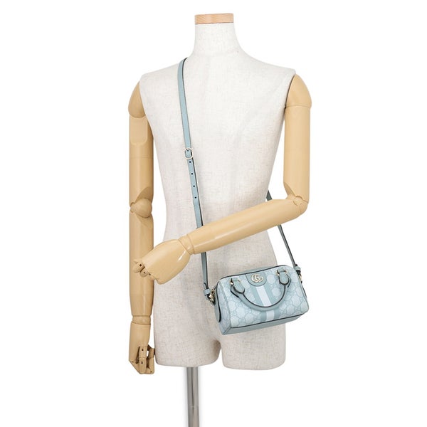 グッチ ショルダーバッグ オフィディア ボストンバッグ スーパーミニ GGスプリーム/レザー781490 GUCCI 2wayハンドバッグ