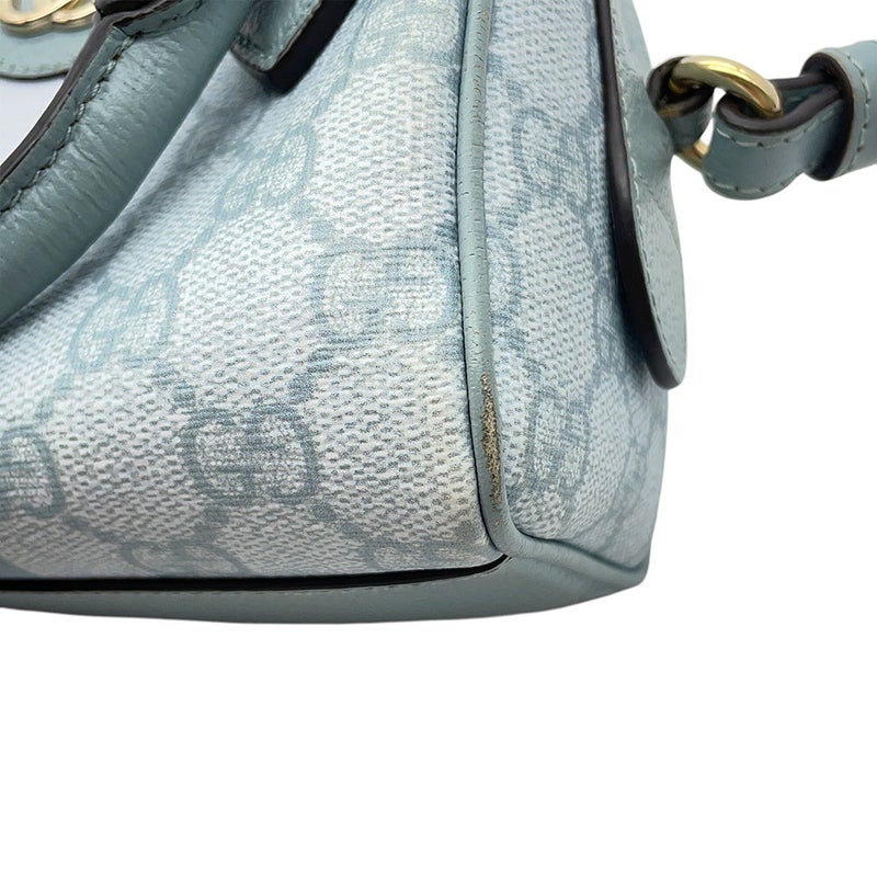 グッチ ショルダーバッグ オフィディア ボストンバッグ スーパーミニ GGスプリーム/レザー781490 GUCCI 2wayハンドバッグ