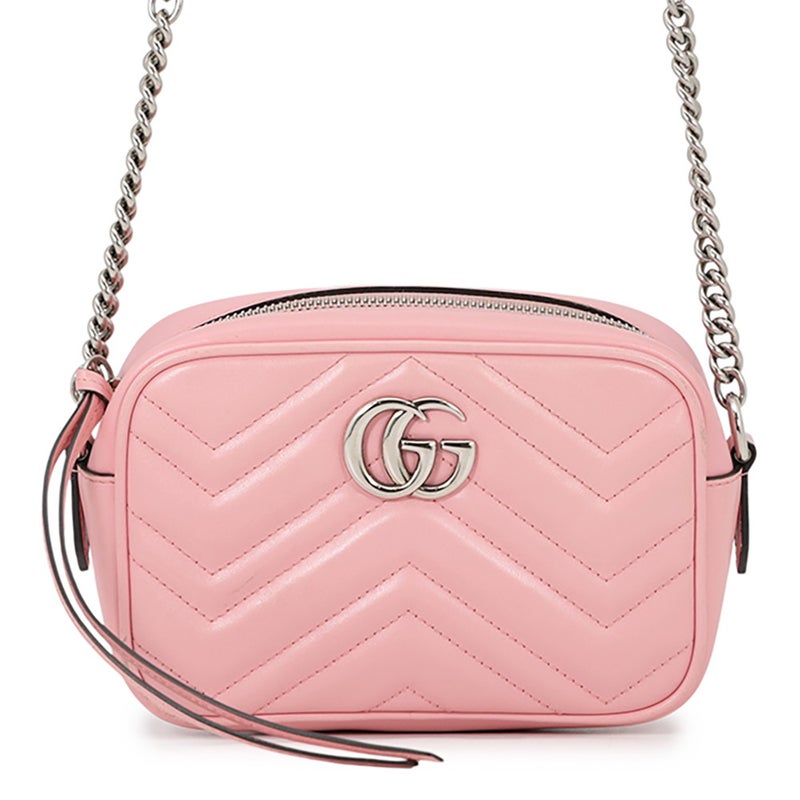 グッチ チェーンショルダーバッグ ミニ GGマーモント レザー 634936 GUCCI