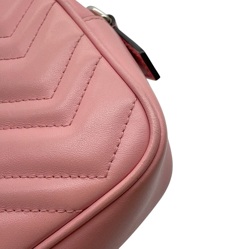 グッチ チェーンショルダーバッグ ミニ GGマーモント レザー 634936 GUCCI