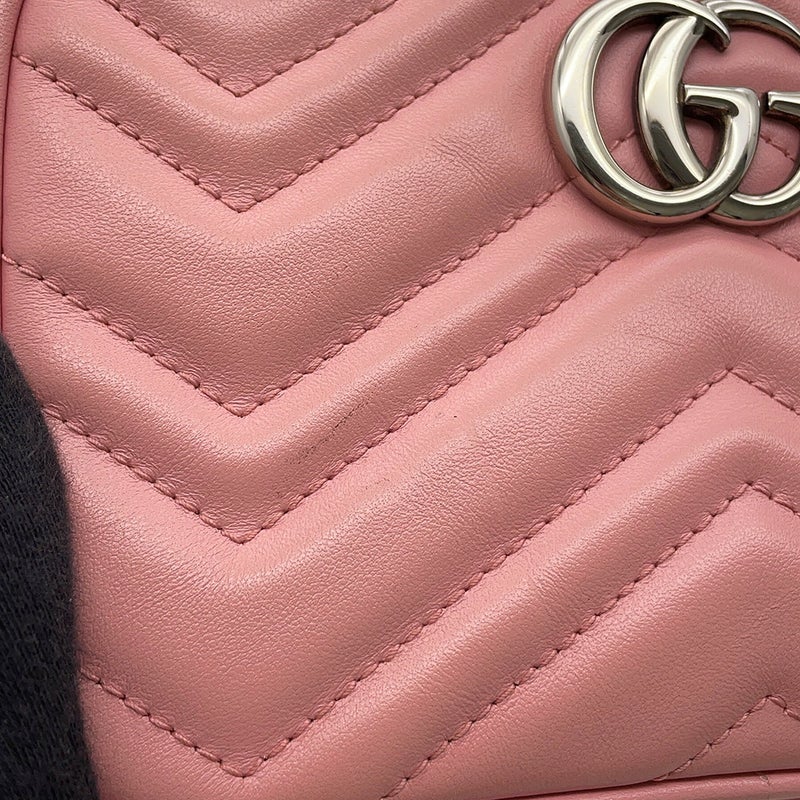 グッチ チェーンショルダーバッグ ミニ GGマーモント レザー 634936 GUCCI