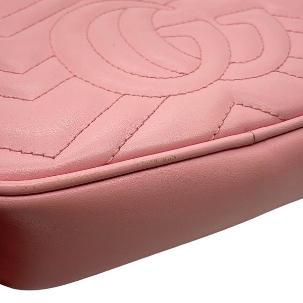 グッチ チェーンショルダーバッグ ミニ GGマーモント レザー 634936 GUCCI
