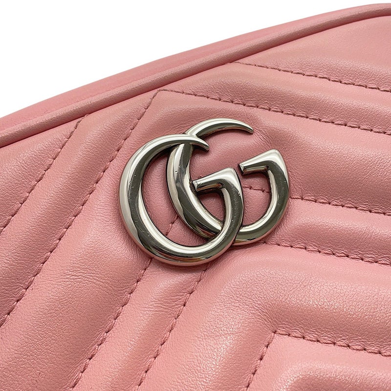 グッチ チェーンショルダーバッグ ミニ GGマーモント レザー 634936 GUCCI