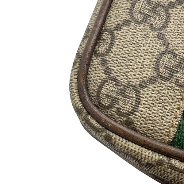 グッチ ボディバッグ  スモール オフディア GGスプリーム/レザー/キャンバス 752565 GUCCI バッグ