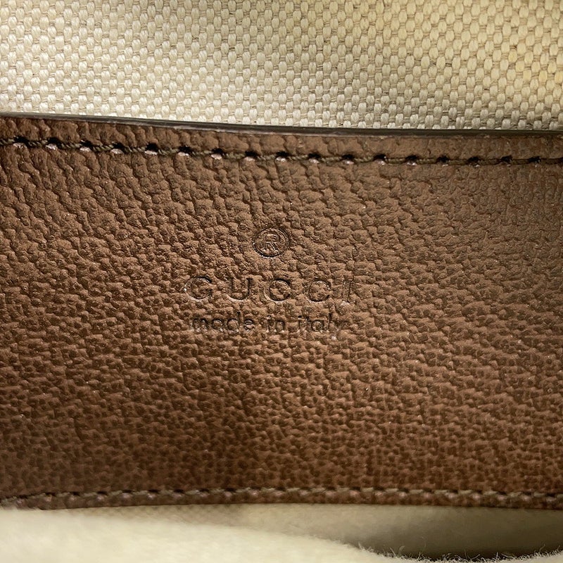 グッチ ボディバッグ  スモール オフディア GGスプリーム/レザー/キャンバス 752565 GUCCI バッグ