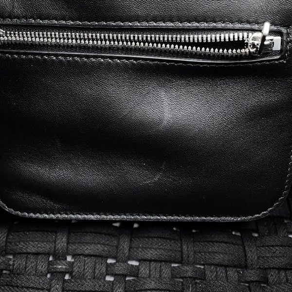 バレンシアガ ハンドバッグ ビストロ バスケットバッグXS キャンバス 671342 BALENCIAGA 2way 黒