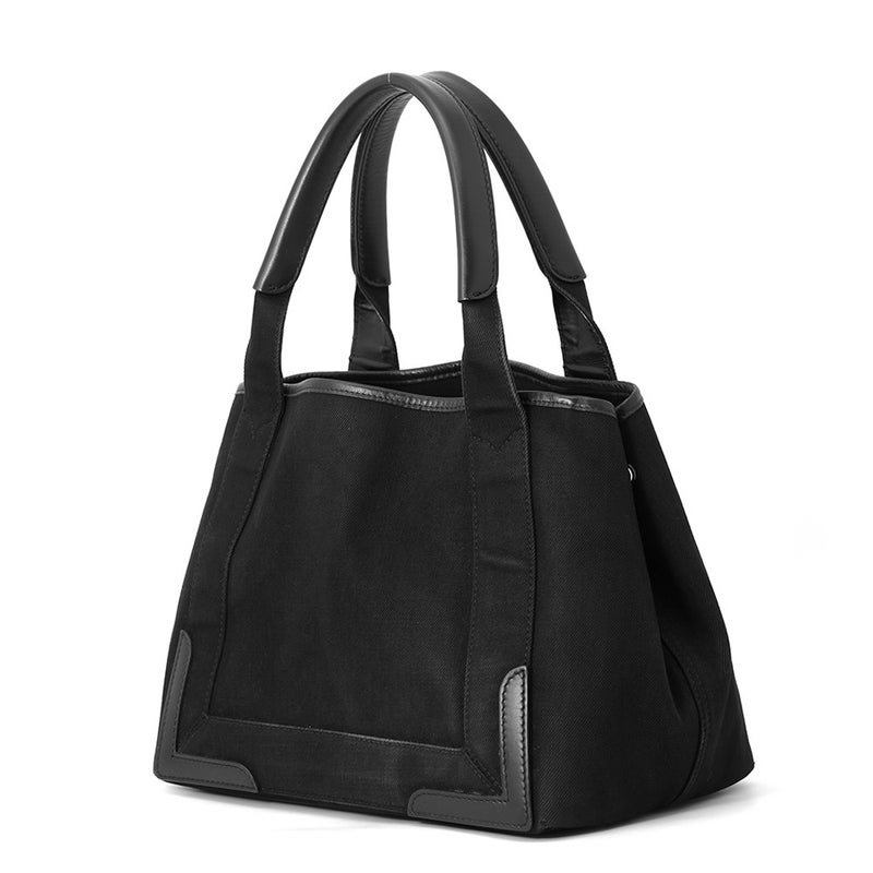 バレンシアガ トートバッグ ネイビーカバ S ポーチ付 339933 BALENCIAGA 黒