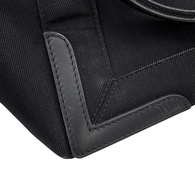 バレンシアガ トートバッグ ネイビーカバ S ポーチ付 339933 BALENCIAGA 黒