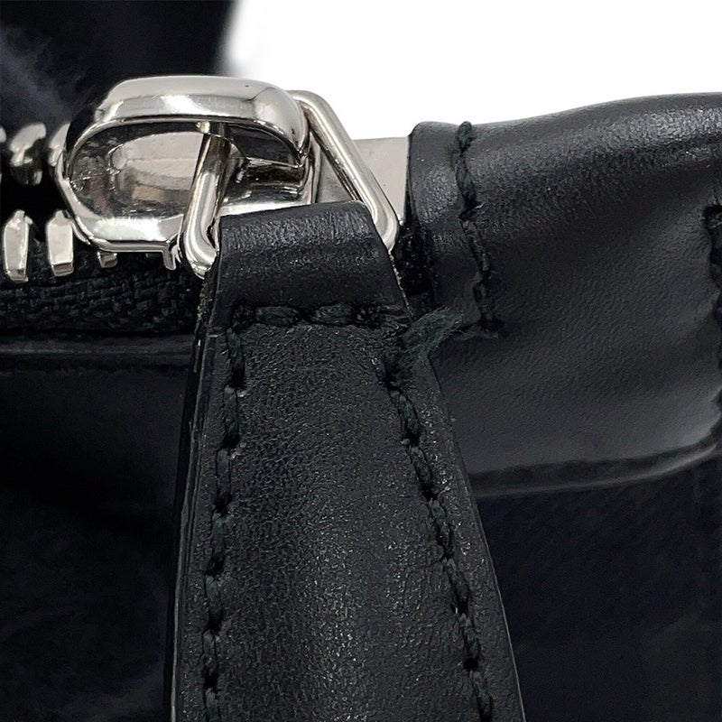 バレンシアガ トートバッグ ネイビーカバ S ポーチ付 339933 BALENCIAGA 黒