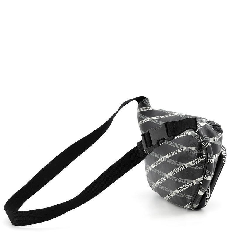 バレンシアガ ボディバッグ エクスプローラー ウエストバッグ レザー 529550 BALENCIAGA 黒