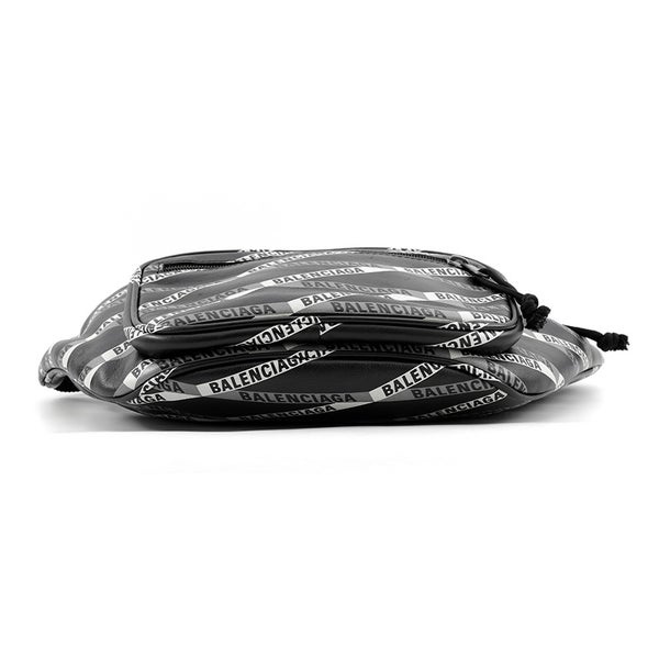 バレンシアガ ボディバッグ エクスプローラー ウエストバッグ レザー 529550 BALENCIAGA 黒